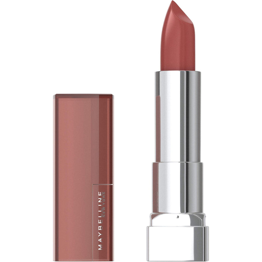 Maybelline Color Sensational Lipstick, Lip Makeup, Cream Finish, Hydrating Lipstick, Crazy for Coffee, Nude Pink ,1 Count - 7DAY'S