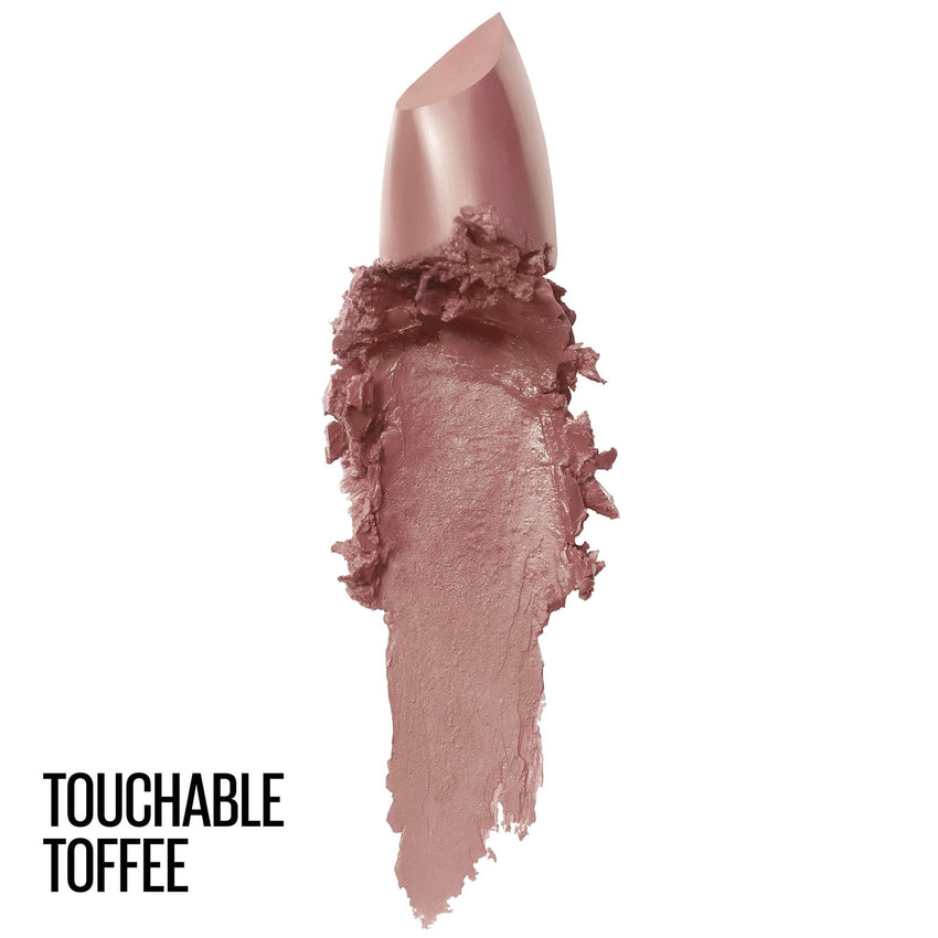 Maybelline Color Sensational Lipstick, Lip Makeup, Cream Finish, Hydrating Lipstick, Crazy for Coffee, Nude Pink ,1 Count - 7DAY'S