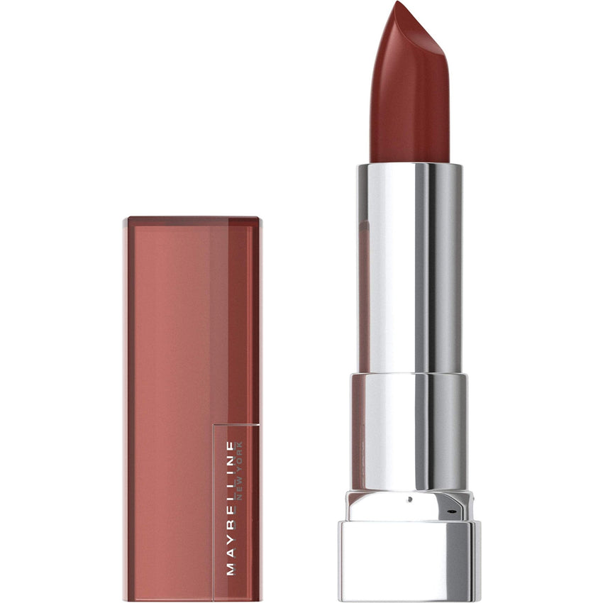 Maybelline Color Sensational Lipstick, Lip Makeup, Cream Finish, Hydrating Lipstick, Crazy for Coffee, Nude Pink ,1 Count - 7DAY'S