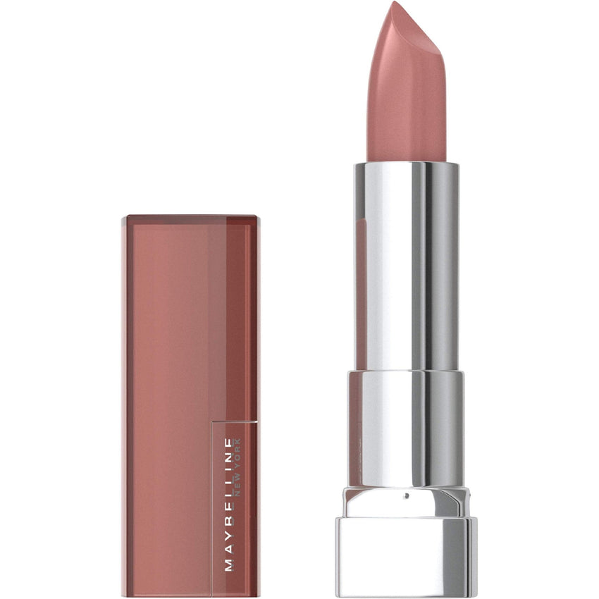 Maybelline Color Sensational Lipstick, Lip Makeup, Cream Finish, Hydrating Lipstick, Crazy for Coffee, Nude Pink ,1 Count - 7DAY'S