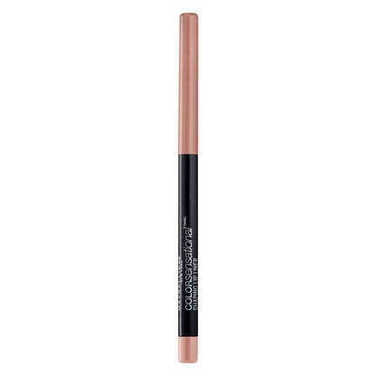 Maybelline Color Sensational Shaping Lip Liner with Self - Sharpening Tip, Totally Toffee, Nude, 1 Count - 7DAY'S