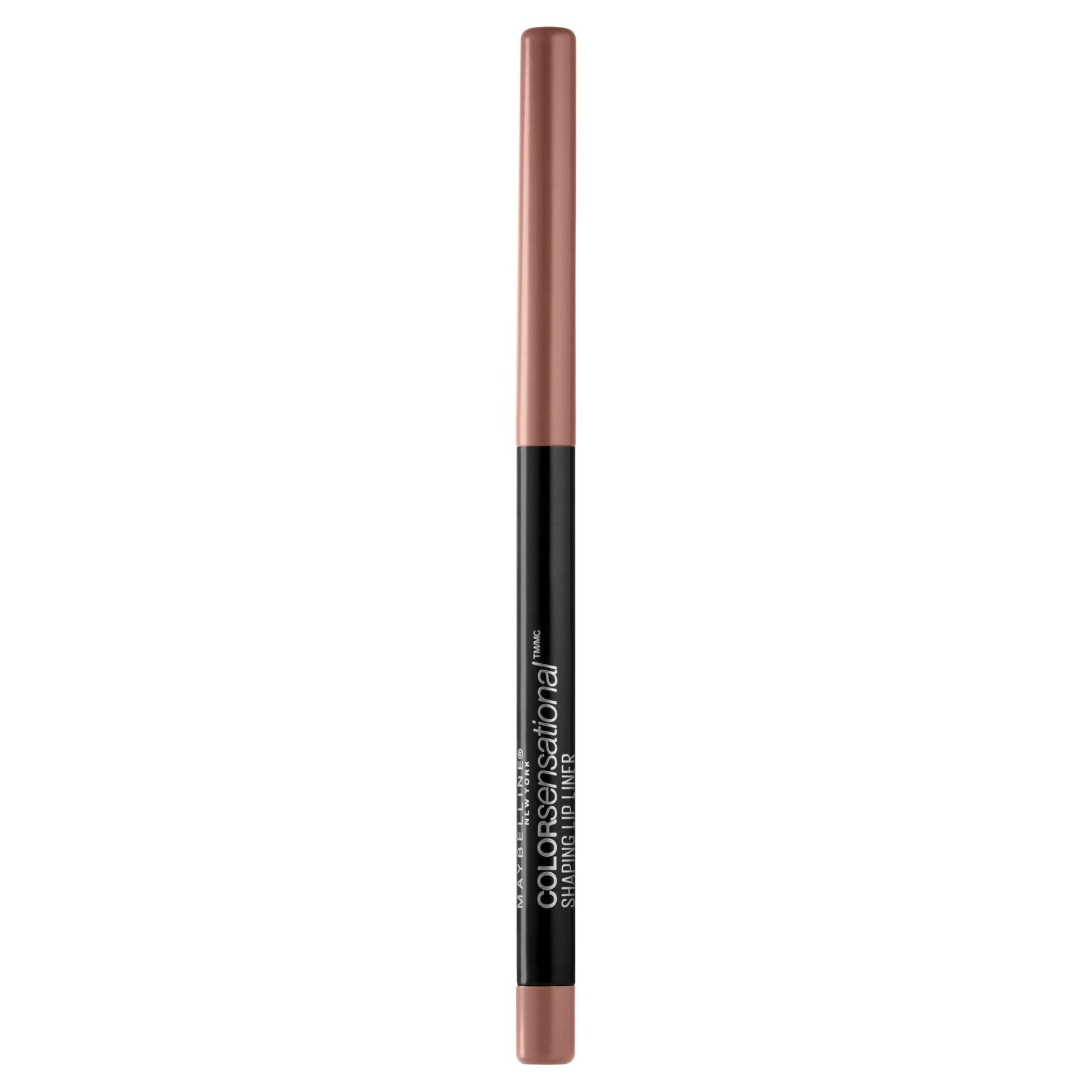 Maybelline Color Sensational Shaping Lip Liner with Self - Sharpening Tip, Totally Toffee, Nude, 1 Count - 7DAY'S