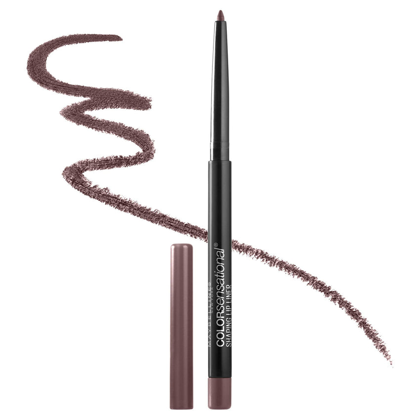 Maybelline Color Sensational Shaping Lip Liner with Self - Sharpening Tip, Totally Toffee, Nude, 1 Count - 7DAY'S
