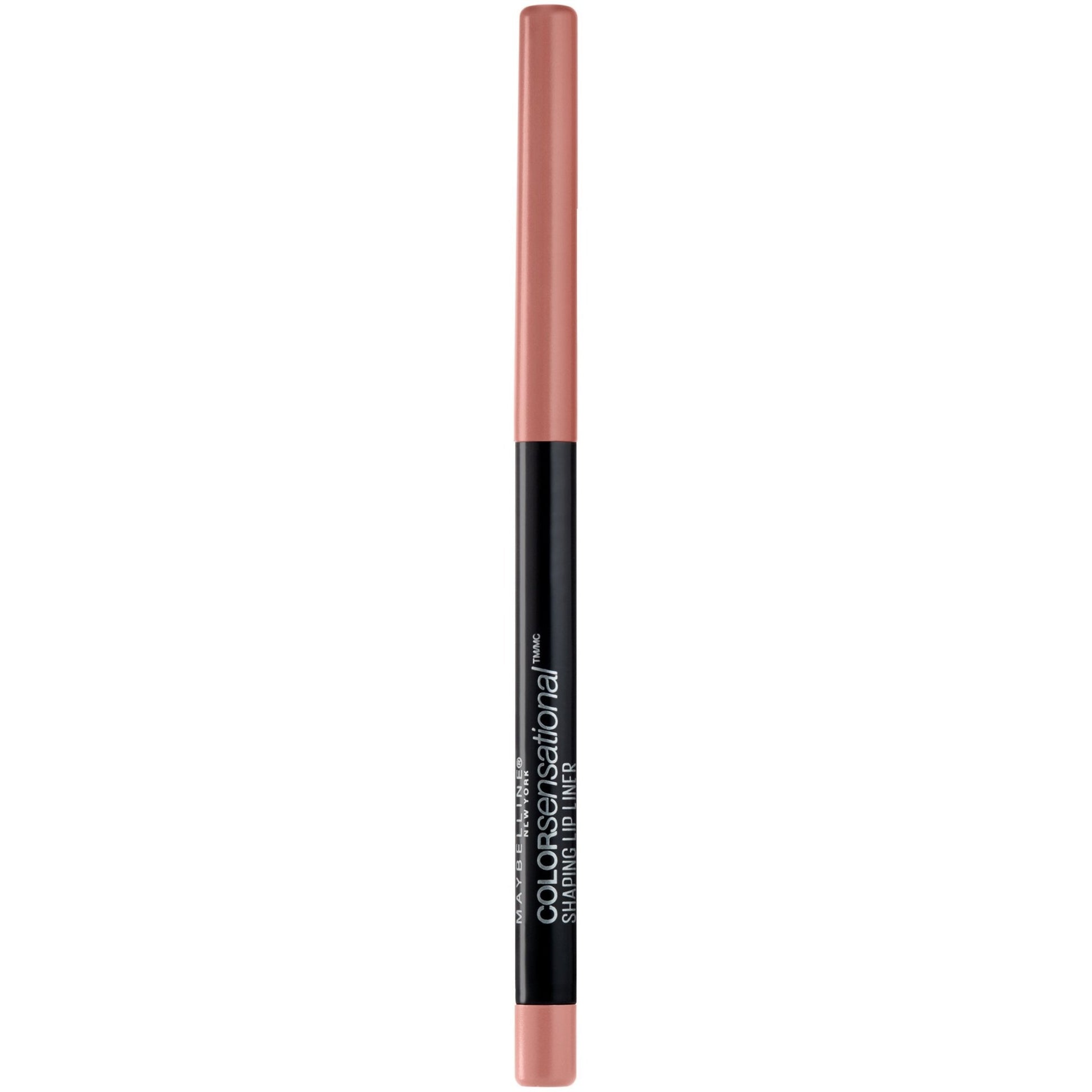 Maybelline Color Sensational Shaping Lip Liner with Self - Sharpening Tip, Totally Toffee, Nude, 1 Count - 7DAY'S