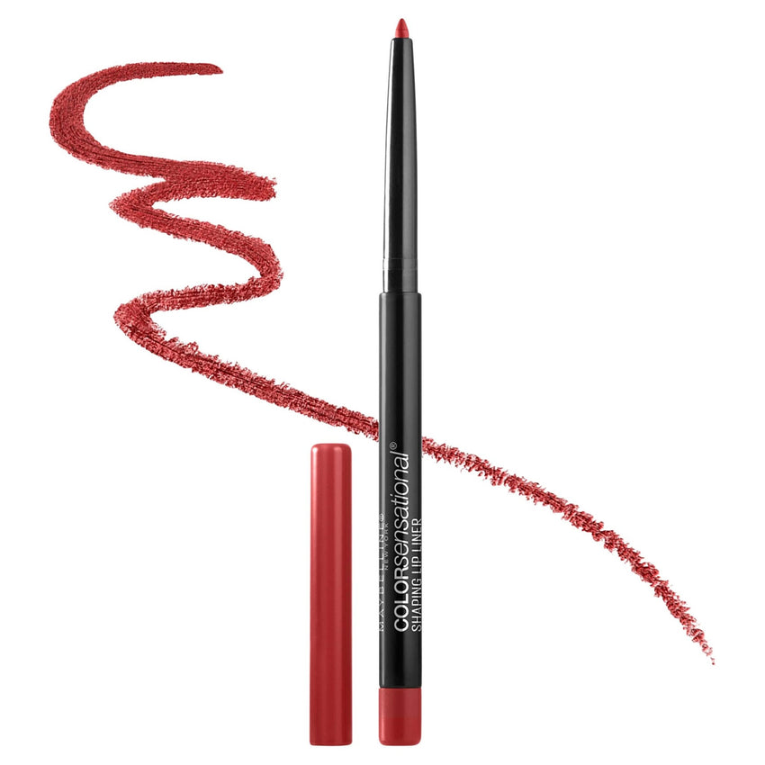Maybelline Color Sensational Shaping Lip Liner with Self - Sharpening Tip, Totally Toffee, Nude, 1 Count - 7DAY'S