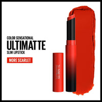 Maybelline Color Sensational Ultimatte Matte Lipstick, Non - Drying, Intense Color Pigment, More Berry, Warm Berry Purple, 1 Count - 7DAY'S
