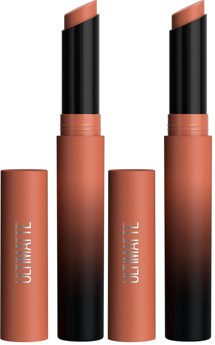 Maybelline Color Sensational Ultimatte Matte Lipstick, Non - Drying, Intense Color Pigment, More Berry, Warm Berry Purple, 1 Count - 7DAY'S