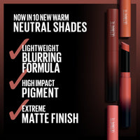 Maybelline Color Sensational Ultimatte Matte Lipstick, Non - Drying, Intense Color Pigment, More Berry, Warm Berry Purple, 1 Count - 7DAY'S