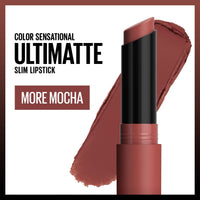 Maybelline Color Sensational Ultimatte Matte Lipstick, Non - Drying, Intense Color Pigment, More Berry, Warm Berry Purple, 1 Count - 7DAY'S