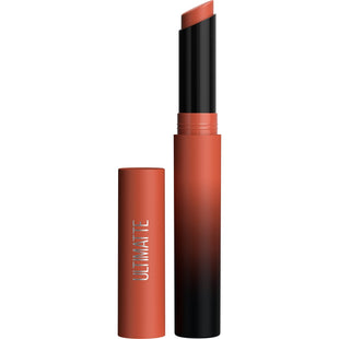 Maybelline Color Sensational Ultimatte Matte Lipstick, Non-Drying, Intense Color Pigment, More Berry, Warm Berry Purple, 1 Count