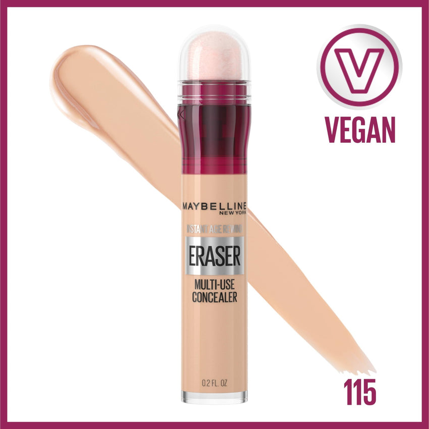 Maybelline Instant Age Rewind Eraser Dark Circles Treatment Multi - Use Concealer, 110, 1 Count (Packaging May Vary) - 7DAY'S