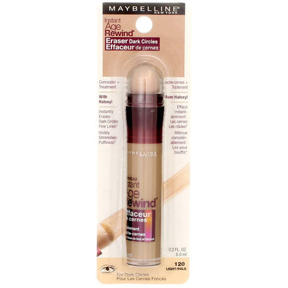 Maybelline Instant Age Rewind Eraser Dark Circles Treatment Multi - Use Concealer, 110, 1 Count (Packaging May Vary) - 7DAY'S