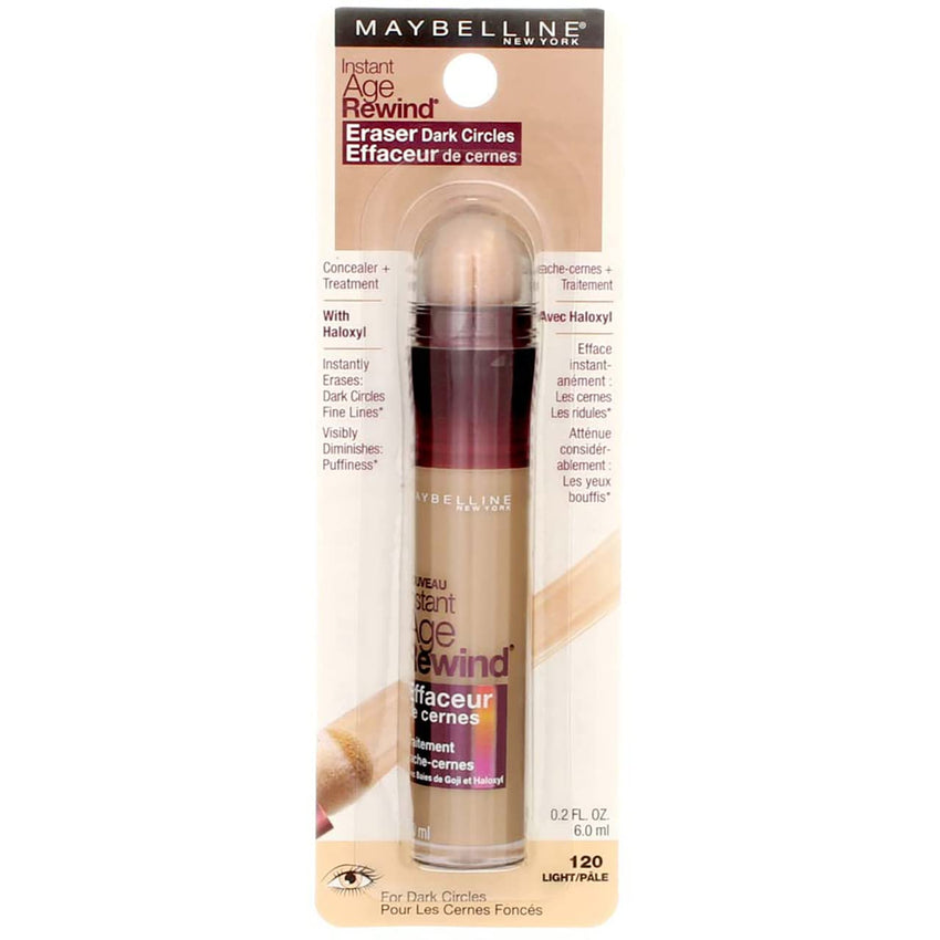 Maybelline Instant Age Rewind Eraser Dark Circles Treatment Multi - Use Concealer, 110, 1 Count (Packaging May Vary) - 7DAY'S