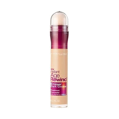 Maybelline Instant Age Rewind Eraser Dark Circles Treatment Multi - Use Concealer, 110, 1 Count (Packaging May Vary) - 7DAY'S