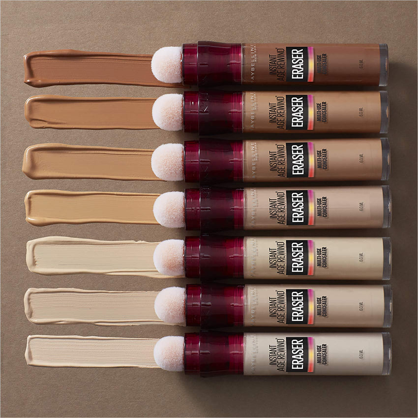 Maybelline Instant Age Rewind Eraser Dark Circles Treatment Multi - Use Concealer, 110, 1 Count (Packaging May Vary) - 7DAY'S