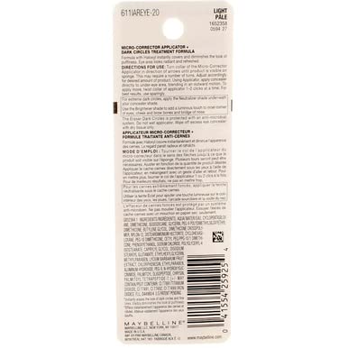 Maybelline Instant Age Rewind Eraser Dark Circles Treatment Multi - Use Concealer, 110, 1 Count (Packaging May Vary) - 7DAY'S