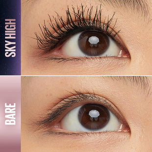 Maybelline Lash Sensational Sky High Washable Mascara Makeup, Volumizing, Lengthening, Defining, Curling, Multiplying, Buildable Formula, Blackest Black, 1 Count - 7DAY'S