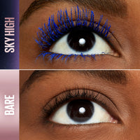 Maybelline Lash Sensational Sky High Washable Mascara Makeup, Volumizing, Lengthening, Defining, Curling, Multiplying, Buildable Formula, Blackest Black, 1 Count - 7DAY'S