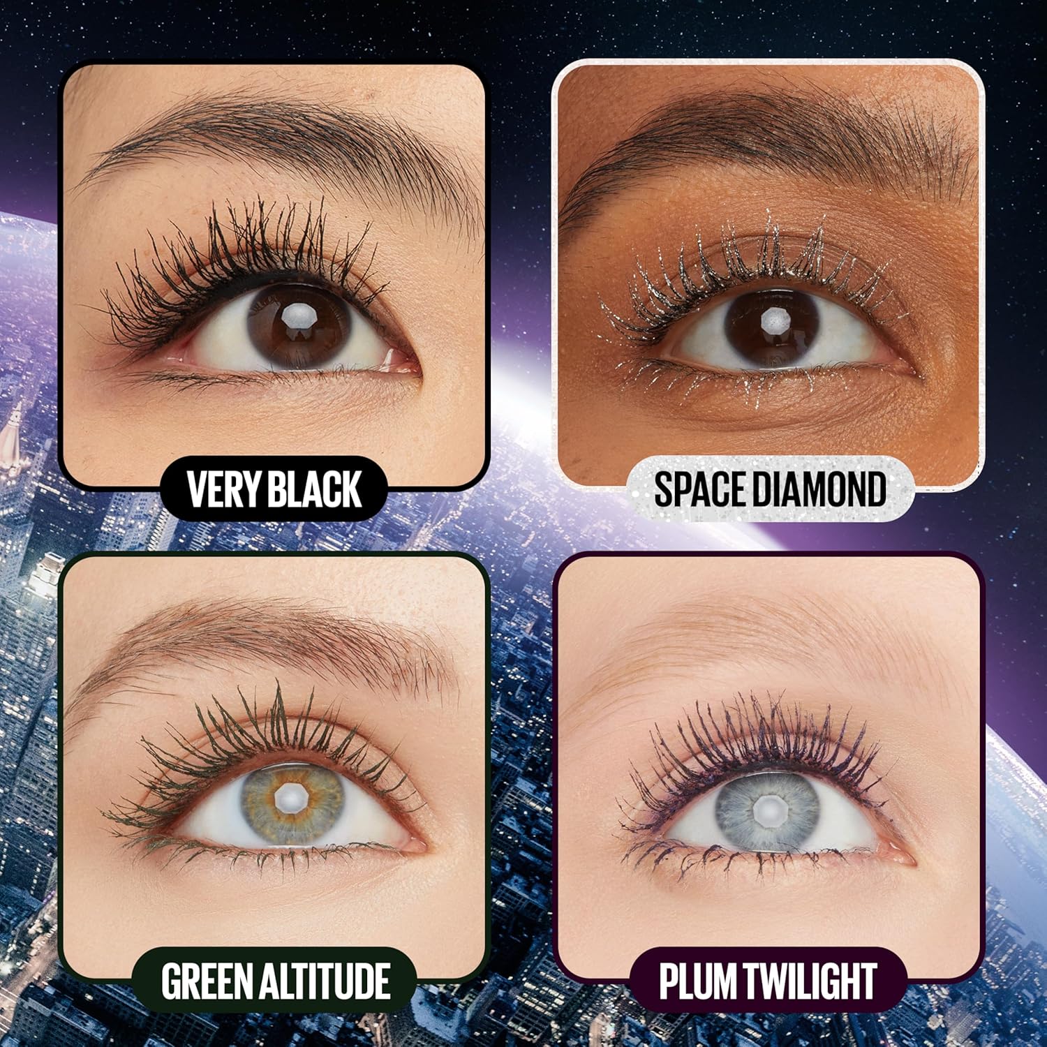 Maybelline Lash Sensational Sky High Washable Mascara Makeup, Volumizing, Lengthening, Defining, Curling, Multiplying, Buildable Formula, Blackest Black, 1 Count - 7DAY'S