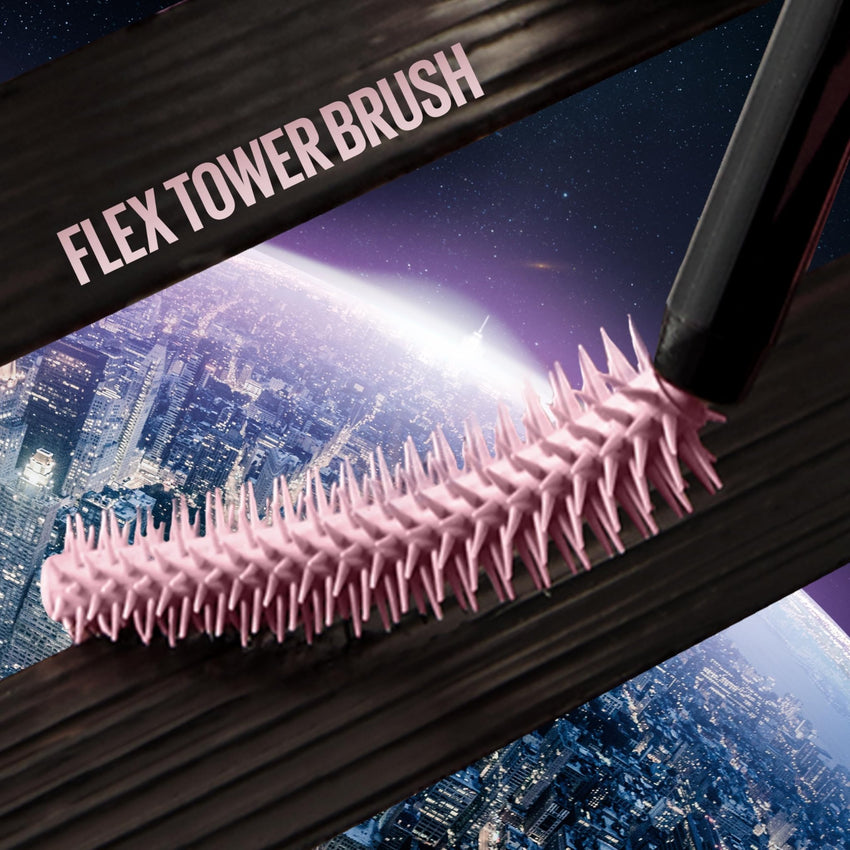Maybelline Lash Sensational Sky High Washable Mascara Makeup, Volumizing, Lengthening, Defining, Curling, Multiplying, Buildable Formula, Blackest Black, 1 Count - 7DAY'S