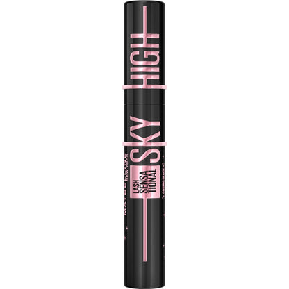 Maybelline Lash Sensational Sky High Washable Mascara Makeup, Volumizing, Lengthening, Defining, Curling, Multiplying, Buildable Formula, Blackest Black, 1 Count - 7DAY'S