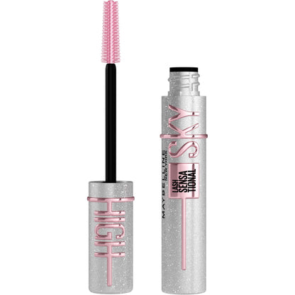 Maybelline Lash Sensational Sky High Washable Mascara Makeup, Volumizing, Lengthening, Defining, Curling, Multiplying, Buildable Formula, Blackest Black, 1 Count - 7DAY'S