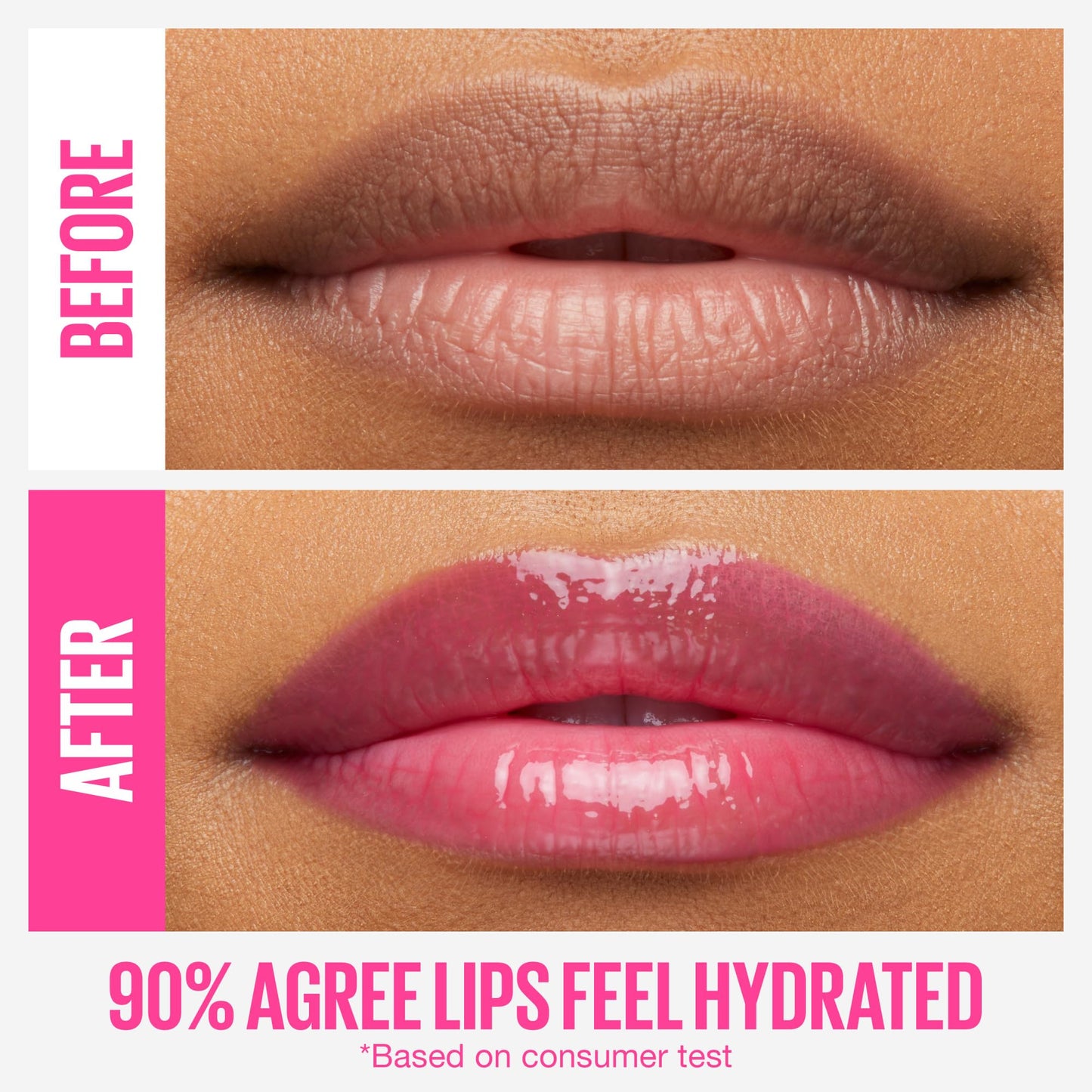 Maybelline Lifter Gloss, Hydrating Honey'd Lip Gloss with Hyaluronic Acid, High Shine for Plumper Looking Lips, Honey, 1 Count - 7DAY'S
