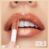 Maybelline Lifter Gloss, Hydrating Honey'd Lip Gloss with Hyaluronic Acid, High Shine for Plumper Looking Lips, Honey, 1 Count - 7DAY'S