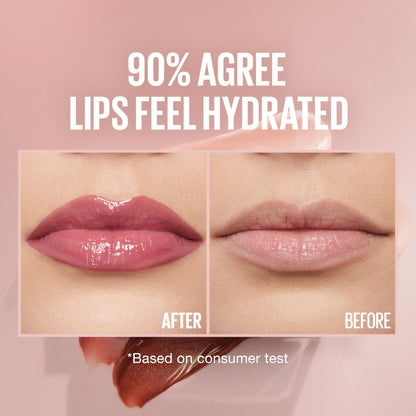 Maybelline Lifter Gloss, Hydrating Honey'd Lip Gloss with Hyaluronic Acid, High Shine for Plumper Looking Lips, Honey, 1 Count - 7DAY'S