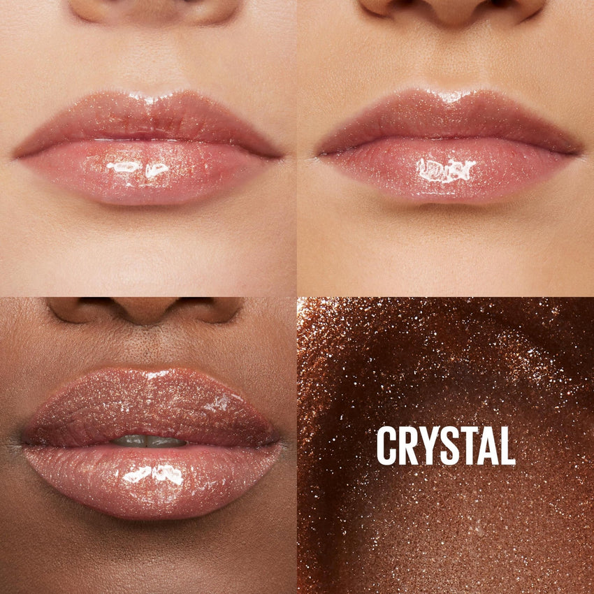 Maybelline Lifter Gloss, Hydrating Honey'd Lip Gloss with Hyaluronic Acid, High Shine for Plumper Looking Lips, Honey, 1 Count - 7DAY'S