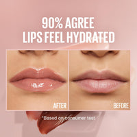 Maybelline Lifter Gloss, Hydrating Honey'd Lip Gloss with Hyaluronic Acid, High Shine for Plumper Looking Lips, Honey, 1 Count - 7DAY'S