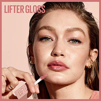 Maybelline Lifter Gloss, Hydrating Honey'd Lip Gloss with Hyaluronic Acid, High Shine for Plumper Looking Lips, Honey, 1 Count - 7DAY'S