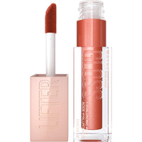 Maybelline Lifter Gloss, Hydrating Honey'd Lip Gloss with Hyaluronic Acid, High Shine for Plumper Looking Lips, Honey, 1 Count - 7DAY'S