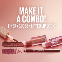 Maybelline Lifter Gloss, Hydrating Honey'd Lip Gloss with Hyaluronic Acid, High Shine for Plumper Looking Lips, Honey, 1 Count - 7DAY'S