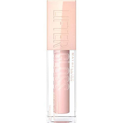 Maybelline Lifter Gloss, Hydrating Honey'd Lip Gloss with Hyaluronic Acid, High Shine for Plumper Looking Lips, Honey, 1 Count - 7DAY'S