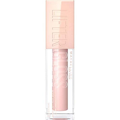 Maybelline Lifter Gloss, Hydrating Honey'd Lip Gloss with Hyaluronic Acid, High Shine for Plumper Looking Lips, Honey, 1 Count - 7DAY'S