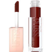 Maybelline Lifter Gloss, Hydrating Honey'd Lip Gloss with Hyaluronic Acid, High Shine for Plumper Looking Lips, Honey, 1 Count - 7DAY'S