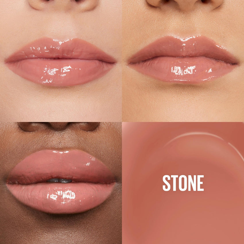 Maybelline Lifter Gloss, Hydrating Honey'd Lip Gloss with Hyaluronic Acid, High Shine for Plumper Looking Lips, Honey, 1 Count - 7DAY'S