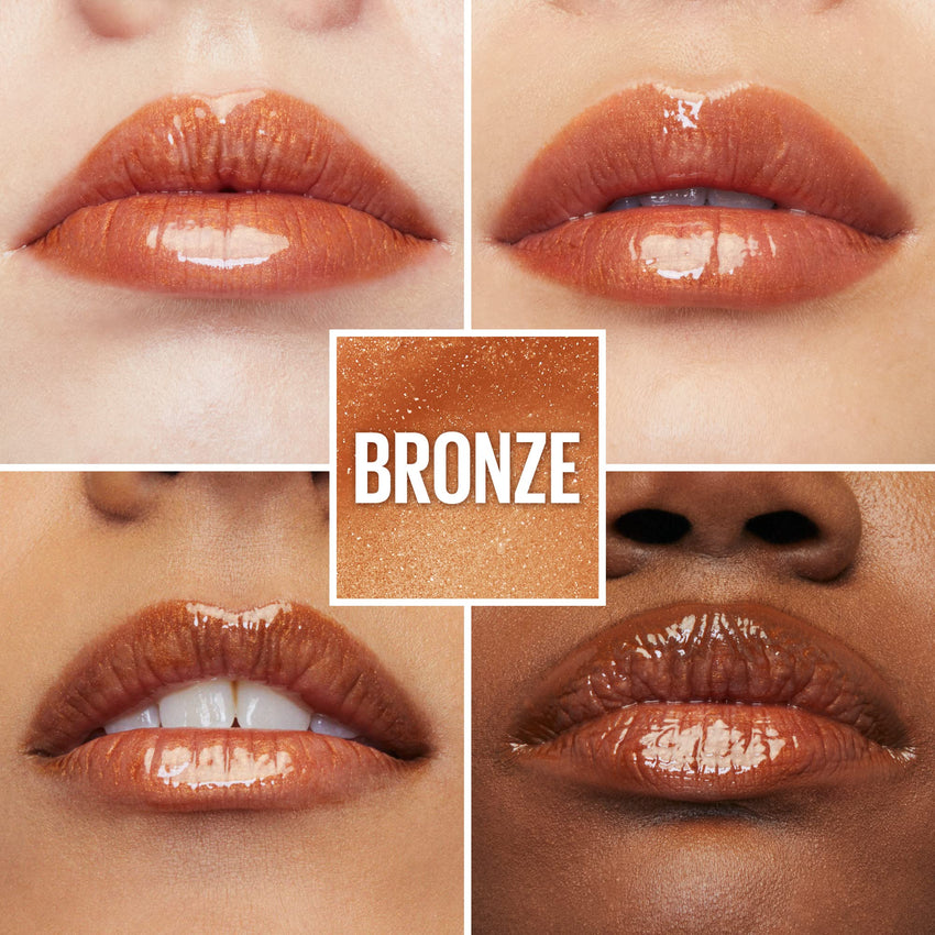 Maybelline Lifter Gloss, Hydrating Honey'd Lip Gloss with Hyaluronic Acid, High Shine for Plumper Looking Lips, Honey, 1 Count - 7DAY'S