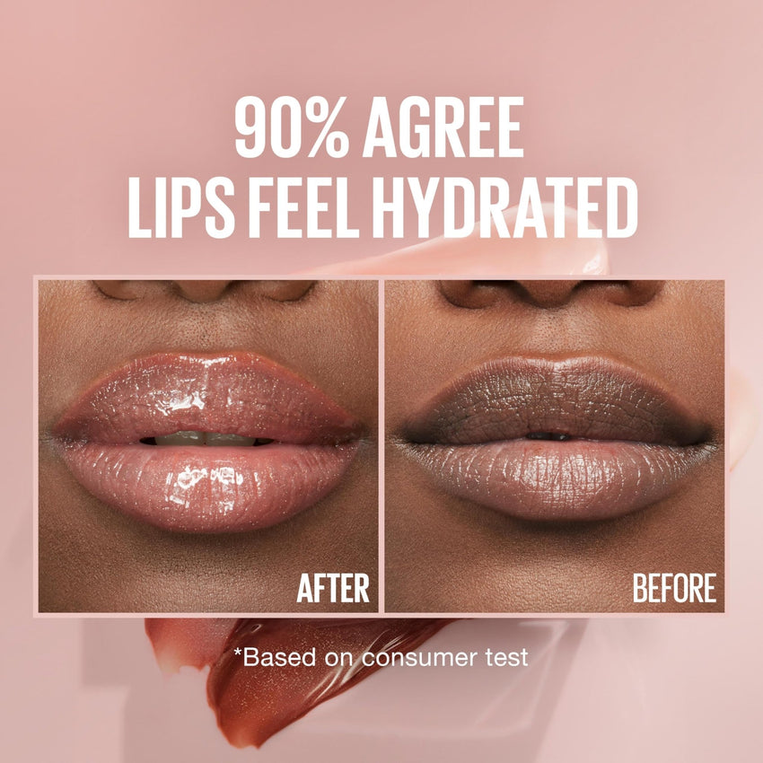 Maybelline Lifter Gloss, Hydrating Honey'd Lip Gloss with Hyaluronic Acid, High Shine for Plumper Looking Lips, Honey, 1 Count - 7DAY'S