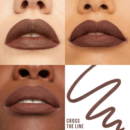 Maybelline Lifter Liner Lip Liner Pencil with Hyaluronic Acid, Cross the Line, 1 Count - 7DAY'S
