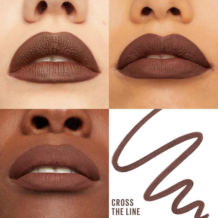Maybelline Lifter Liner Lip Liner Pencil with Hyaluronic Acid, Cross the Line, 1 Count - 7DAY'S