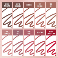 Maybelline Lifter Liner Lip Liner Pencil with Hyaluronic Acid, Cross the Line, 1 Count - 7DAY'S