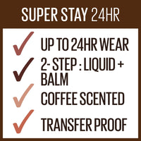 Maybelline Super Stay 24, 2 - Step Liquid Lipstick Makeup, Long Lasting Highly Pigmented Color with Moisturizing Balm, Very Cranberry, Ruby Red, 1 Count - 7DAY'S