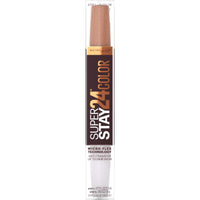 Maybelline Super Stay 24, 2 - Step Liquid Lipstick Makeup, Long Lasting Highly Pigmented Color with Moisturizing Balm, Very Cranberry, Ruby Red, 1 Count - 7DAY'S