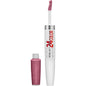 Maybelline Super Stay 24, 2 - Step Liquid Lipstick Makeup, Long Lasting Highly Pigmented Color with Moisturizing Balm, Very Cranberry, Ruby Red, 1 Count - 7DAY'S