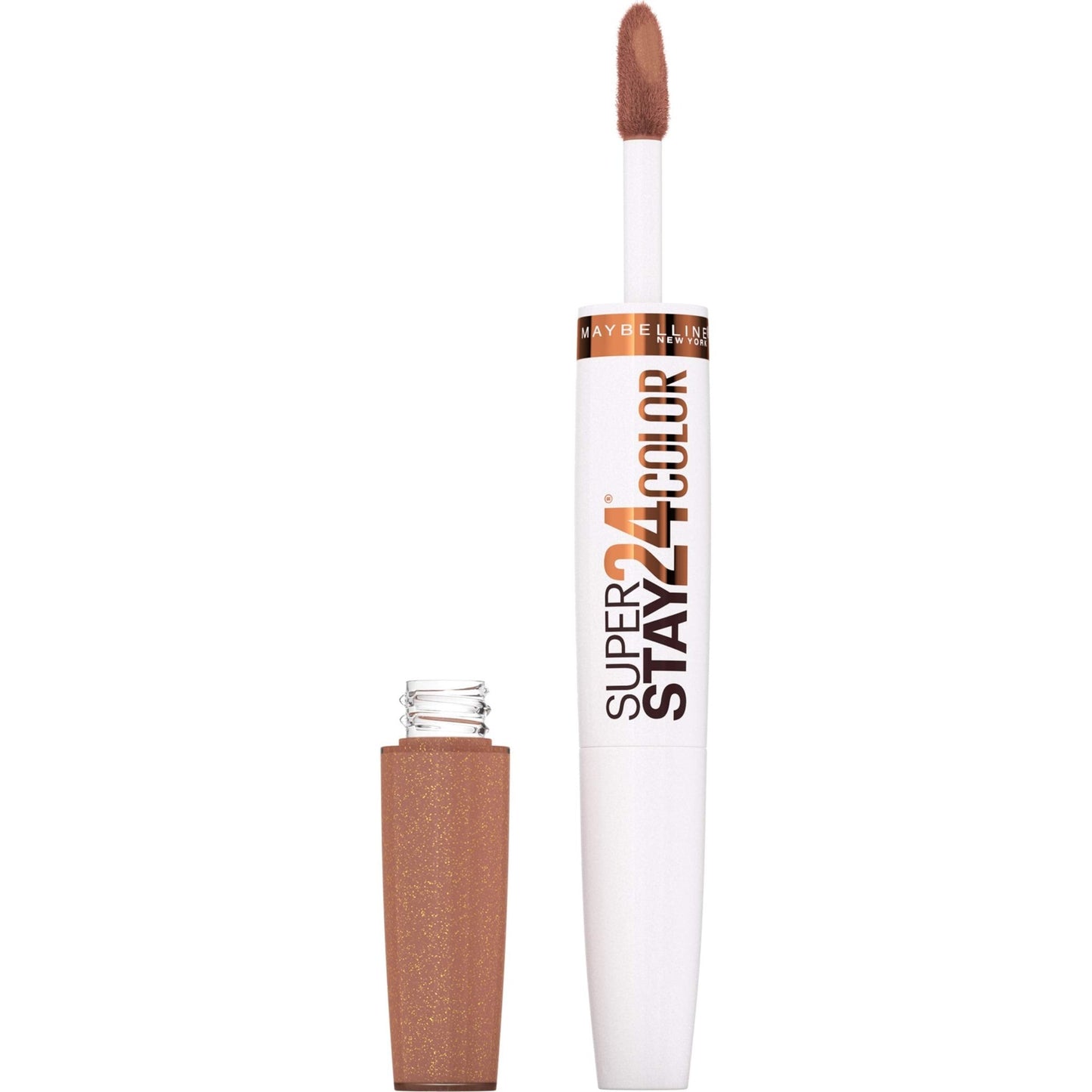 Maybelline Super Stay 24, 2 - Step Liquid Lipstick Makeup, Long Lasting Highly Pigmented Color with Moisturizing Balm, Very Cranberry, Ruby Red, 1 Count - 7DAY'S
