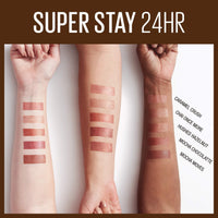 Maybelline Super Stay 24, 2 - Step Liquid Lipstick Makeup, Long Lasting Highly Pigmented Color with Moisturizing Balm, Very Cranberry, Ruby Red, 1 Count - 7DAY'S