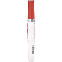 Maybelline Super Stay 24, 2 - Step Liquid Lipstick Makeup, Long Lasting Highly Pigmented Color with Moisturizing Balm, Very Cranberry, Ruby Red, 1 Count - 7DAY'S