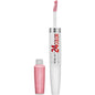 Maybelline Super Stay 24, 2 - Step Liquid Lipstick Makeup, Long Lasting Highly Pigmented Color with Moisturizing Balm, Very Cranberry, Ruby Red, 1 Count - 7DAY'S